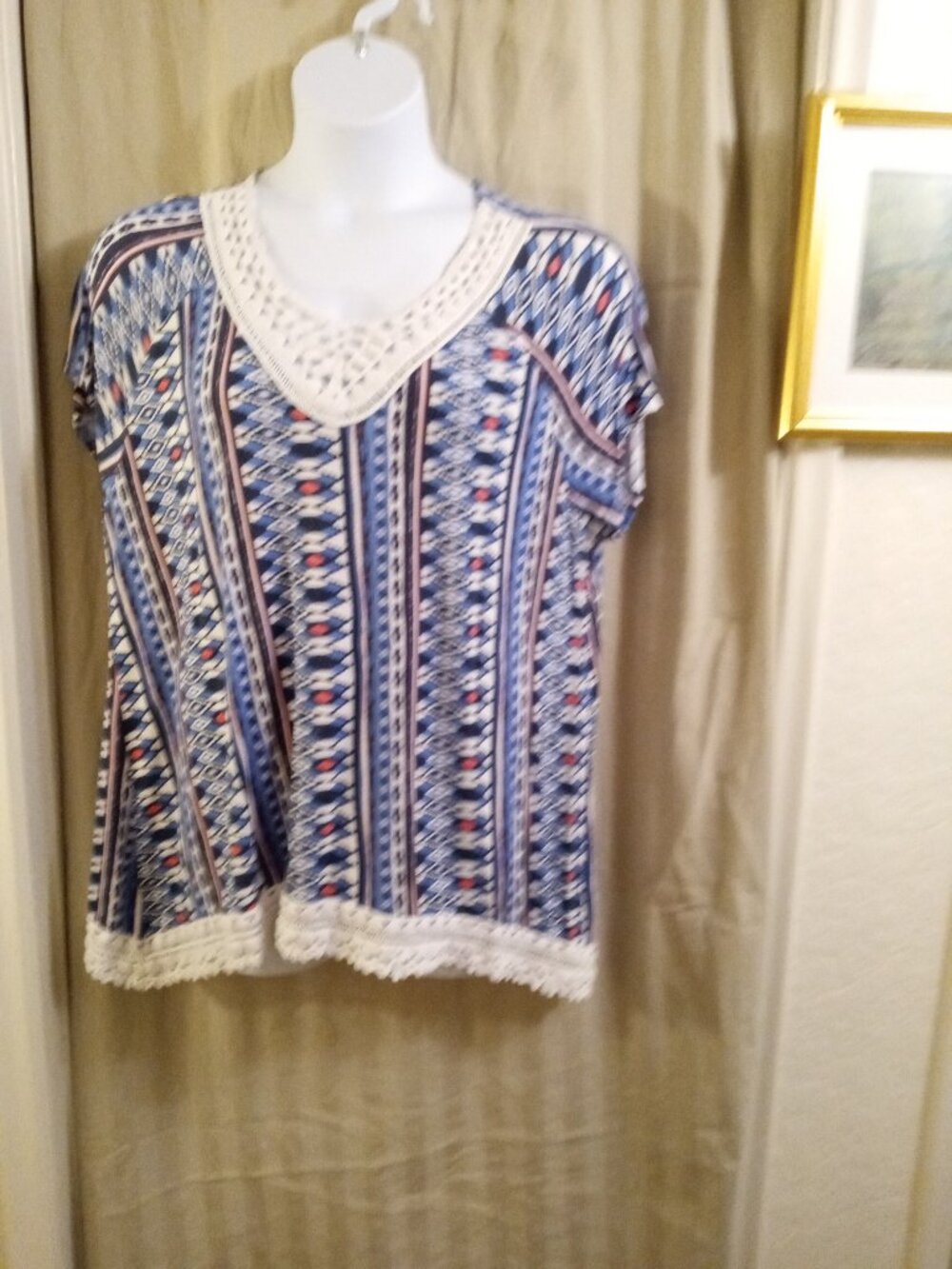 Kim Rogers Curvy Tunic Top